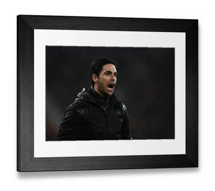 Framed Print : Mikel Arteta: Arsenal Head Coach Leads the Team at AFC Bournemouth vs Arsenal FC, Premier League 2019-20 Framed Print : Mikel Arteta: Arsenal Head Coach Leads the Team at AFC Bournemouth vs Arsenal FC, Premier League 2019-20