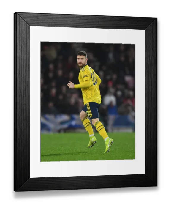 Framed Print : Mustafi in Action: Arsenal vs. Bournemouth, Premier League 2019-20 Framed Print : Mustafi in Action: Arsenal vs. Bournemouth, Premier League 2019-20