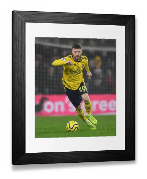 Framed Print : Mustafi in Action: Arsenal vs. Bournemouth, Premier League 2019-20 Framed Print : Mustafi in Action: Arsenal vs. Bournemouth, Premier League 2019-20