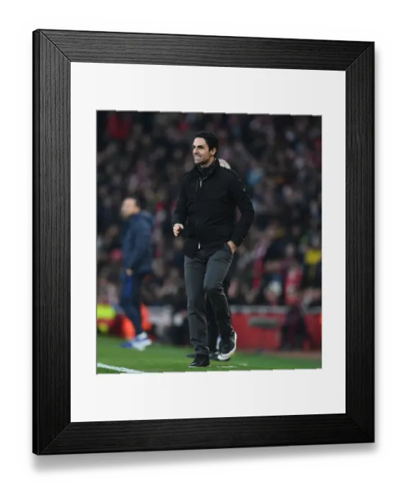 Framed Print : Mikel Arteta vs. Chelsea: Showdown at Emirates Stadium - Premier League Clash Framed Print : Mikel Arteta vs. Chelsea: Showdown at Emirates Stadium - Premier League Clash