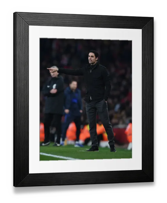 Framed Print : Arsenal vs. Chelsea: Mikel Arteta Faces Off in Premier League Showdown Framed Print : Arsenal vs. Chelsea: Mikel Arteta Faces Off in Premier League Showdown
