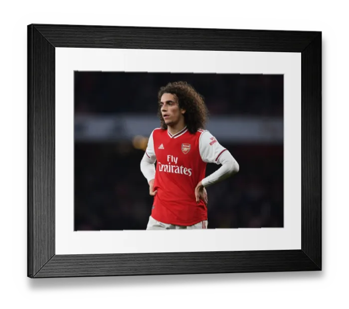 Framed Print : Arsenal's Guendouzi Faces Off Against Chelsea in Premier League Clash Framed Print : Arsenal's Guendouzi Faces Off Against Chelsea in Premier League Clash