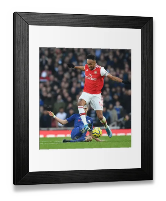 Framed Print : Arsenal vs. Chelsea: Aubameyang vs. Jorginho - Premier League Showdown at Emirates Stadium Framed Print : Arsenal vs. Chelsea: Aubameyang vs. Jorginho - Premier League Showdown at Emirates Stadium
