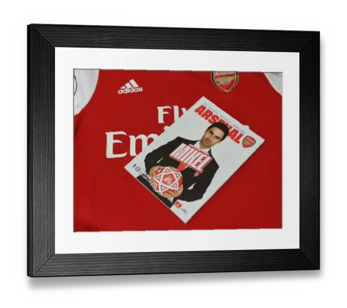 Framed Print : Arsenal vs. Chelsea: An Exclusive Peek into Arsenal's Changing Room - Premier League Showdown