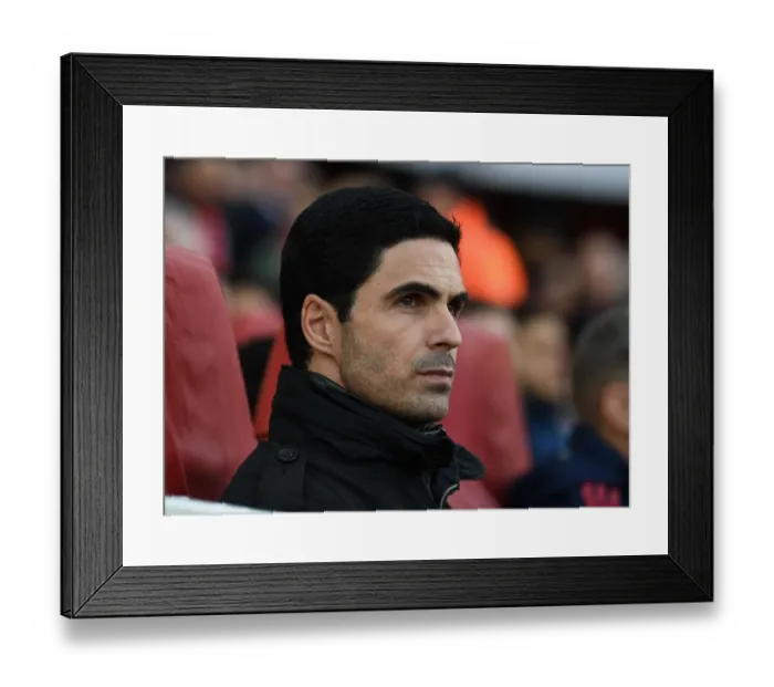 Framed Print : Arsenal's Mikel Arteta Prepares for Chelsea Showdown in Premier League Clash Framed Print : Arsenal's Mikel Arteta Prepares for Chelsea Showdown in Premier League Clash
