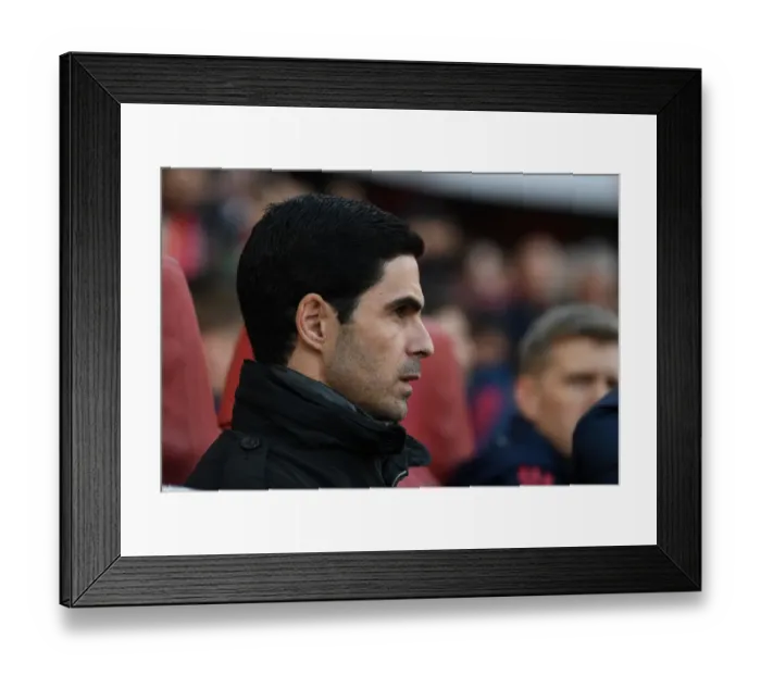 Framed Print : Arsenal vs. Chelsea: Mikel Arteta vs. Frank Lampard - Premier League Clash at Emirates Stadium