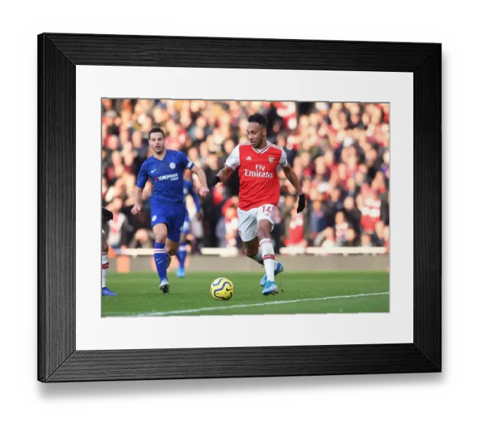 Framed Print : Pierre-Emerick Aubameyang (Arsenal)