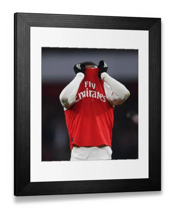 Framed Print : Alexandre Lacazette's Emotional Reaction: Arsenal vs Chelsea (December 2019) Framed Print : Alexandre Lacazette's Emotional Reaction: Arsenal vs Chelsea (December 2019)