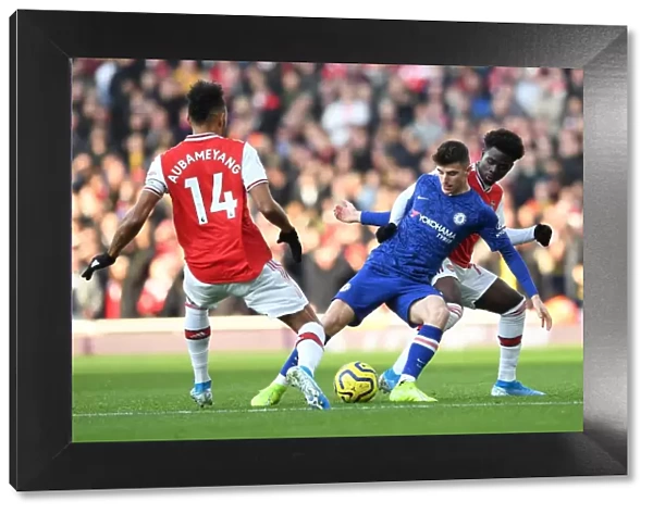 Arsenal vs. Chelsea: Saka and Aubameyang Clash in Intense Premier League Showdown
