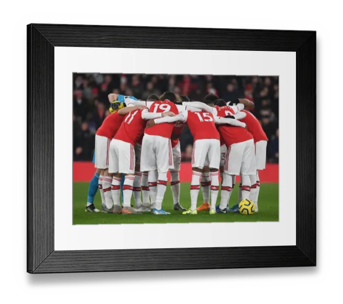 Framed Print : Arsenal vs Manchester United: Premier League Clash at Emirates Stadium