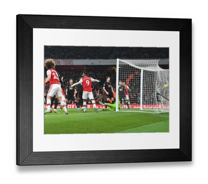 Framed Print : Sokratis Scores the Second: Arsenal vs Manchester United, Premier League 2019-20 Framed Print : Sokratis Scores the Second: Arsenal vs Manchester United, Premier League 2019-20