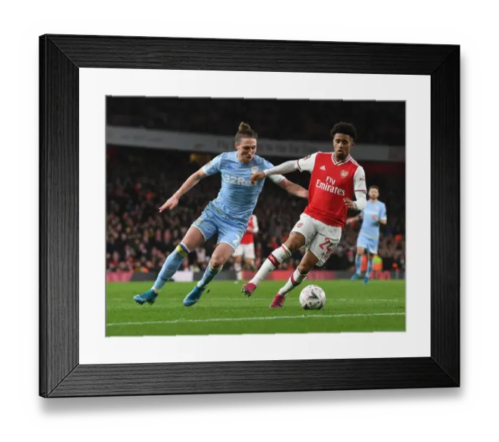 Framed Print : Arsenal vs Leeds United: FA Cup Third Round Showdown at Emirates Stadium Framed Print : Arsenal vs Leeds United: FA Cup Third Round Showdown at Emirates Stadium