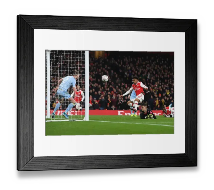Framed Print : Reiss Nelson Scores the FA Cup-Winning Goal for Arsenal vs Leeds United Framed Print : Reiss Nelson Scores the FA Cup-Winning Goal for Arsenal vs Leeds United