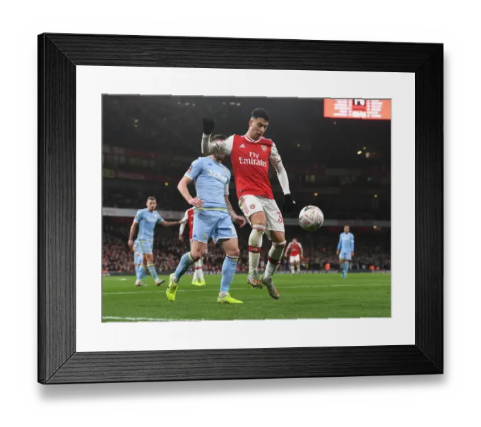Framed Print : Arsenal vs Leeds United: FA Cup Third Round Showdown at Emirates Stadium Framed Print : Arsenal vs Leeds United: FA Cup Third Round Showdown at Emirates Stadium