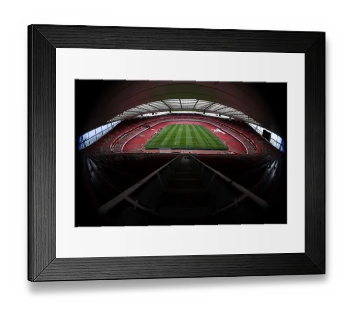 Framed Print : Arsenal vs Leeds United: FA Cup Third Round at Emirates Stadium