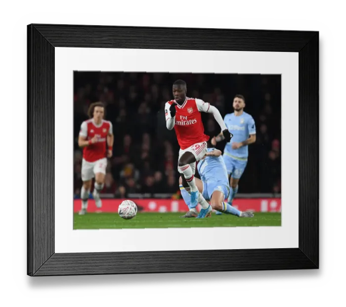 Framed Print : Arsenal vs Leeds United: FA Cup Third Round Showdown at Emirates Stadium Framed Print : Arsenal vs Leeds United: FA Cup Third Round Showdown at Emirates Stadium