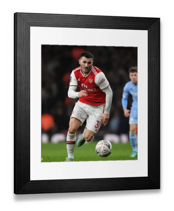 Framed Print : Arsenal vs Leeds United: FA Cup Third Round Battle at Emirates Stadium Framed Print : Arsenal vs Leeds United: FA Cup Third Round Battle at Emirates Stadium
