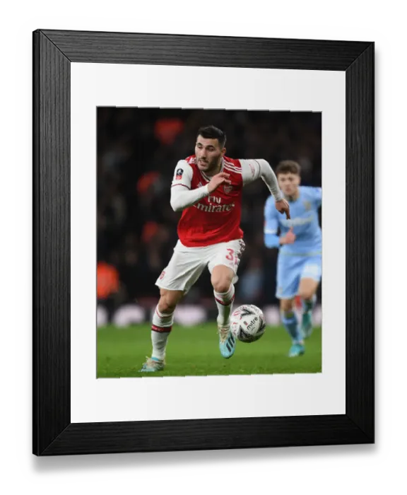 Framed Print : Arsenal vs Leeds United: FA Cup Third Round Clash at Emirates Stadium Framed Print : Arsenal vs Leeds United: FA Cup Third Round Clash at Emirates Stadium