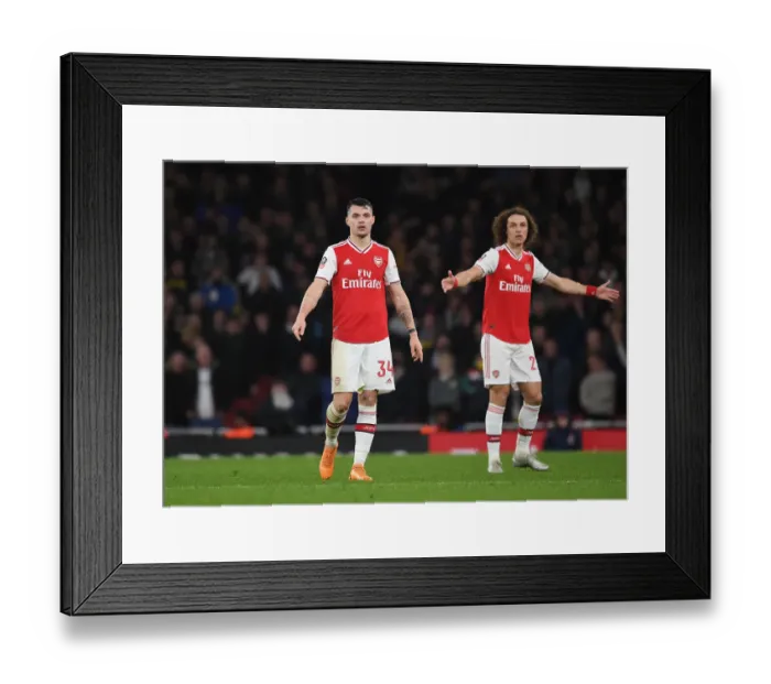 Framed Print : Arsenal vs Leeds United: FA Cup Third Round Battle at Emirates Stadium Framed Print : Arsenal vs Leeds United: FA Cup Third Round Battle at Emirates Stadium