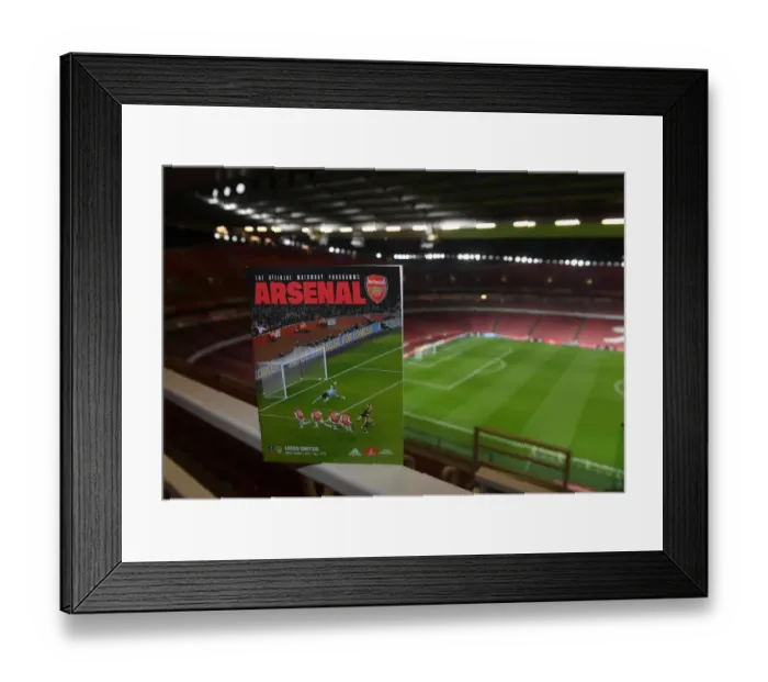 Framed Print : Arsenal vs Leeds United: FA Cup Third Round Battle at Emirates Stadium Framed Print : Arsenal vs Leeds United: FA Cup Third Round Battle at Emirates Stadium