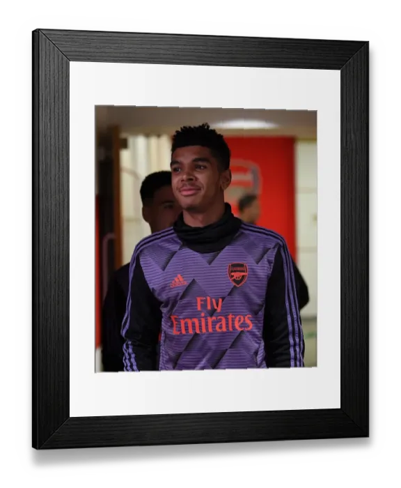 Framed Print : Arsenal FC vs Leeds United: FA Cup Third Round Clash at Emirates Stadium