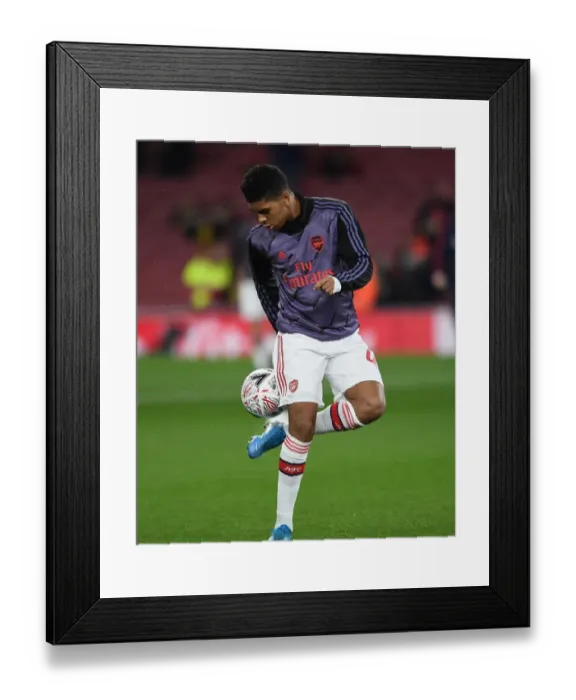 Framed Print : Arsenal FC vs Leeds United: FA Cup Third Round Showdown - Tyreece John-Jules Focus Framed Print : Arsenal FC vs Leeds United: FA Cup Third Round Showdown - Tyreece John-Jules Focus