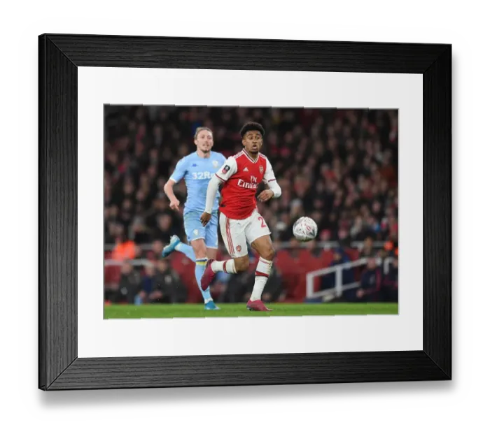 Framed Print : Arsenal vs Leeds United: FA Cup Battle at Emirates Stadium Framed Print : Arsenal vs Leeds United: FA Cup Battle at Emirates Stadium