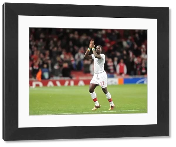 Emmanuel Eboue (Arsenal). Arsenal 5: 0 FC Porto, UEFA Champions League First Knockout Round