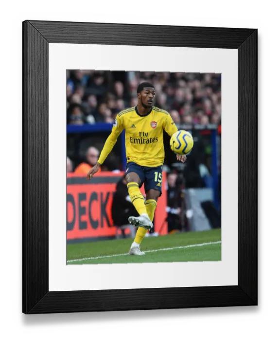Framed Print : Ainsley Maitland-Niles in Action: Crystal Palace vs Arsenal, Premier League 2019-20
