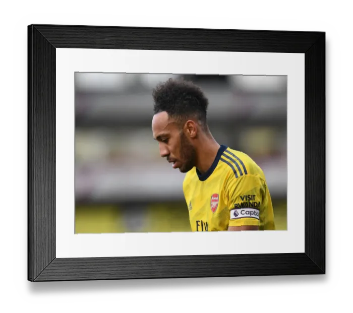 Framed Print : Arsenal's Aubameyang Stars in Crystal Palace Showdown: Premier League 2019-20 Framed Print : Arsenal's Aubameyang Stars in Crystal Palace Showdown: Premier League 2019-20