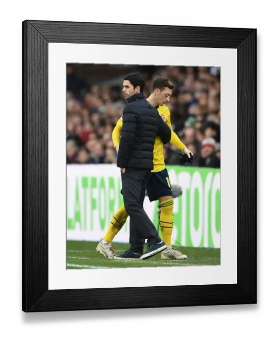 Framed Print : Mesut Ozil Bids Farewell to the Arsenal Bench: Mikel Arteta's Replacement Unveiled at Crystal Palace Game (January 2020) Framed Print : Mesut Ozil Bids Farewell to the Arsenal Bench: Mikel Arteta's Replacement Unveiled at Crystal Palace Game (January 2020)