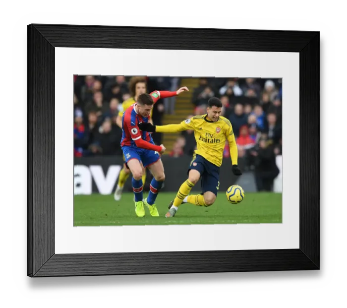 Framed Print : Clash at Selhurst Park: Gabriel Martinelli Faces Off Against James McCarthy in Premier League Showdown Framed Print : Clash at Selhurst Park: Gabriel Martinelli Faces Off Against James McCarthy in Premier League Showdown