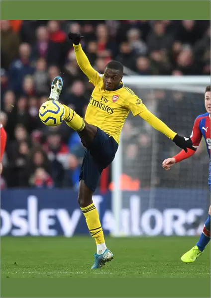 Nicolas Pepe in Action: Crystal Palace vs Arsenal, Premier League 2019-20
