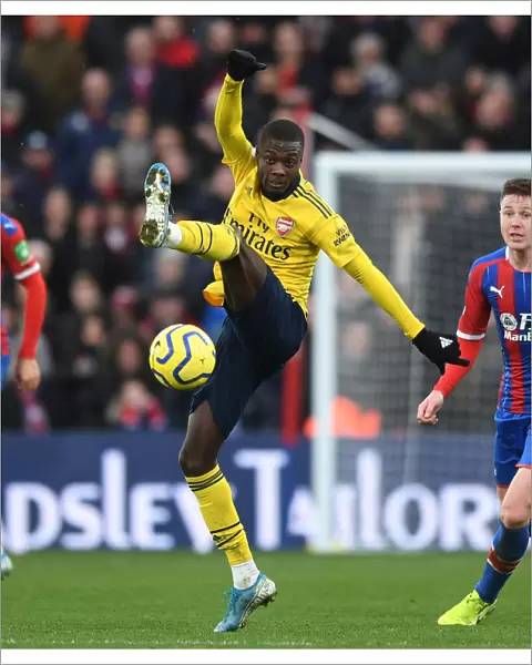 Nicolas Pepe in Action: Crystal Palace vs Arsenal, Premier League 2019-20