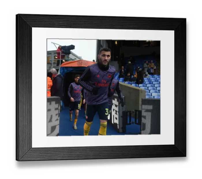 Framed Print : Arsenal's Sead Kolasinac Braces for Crystal Palace Showdown in Premier League Framed Print : Arsenal's Sead Kolasinac Braces for Crystal Palace Showdown in Premier League