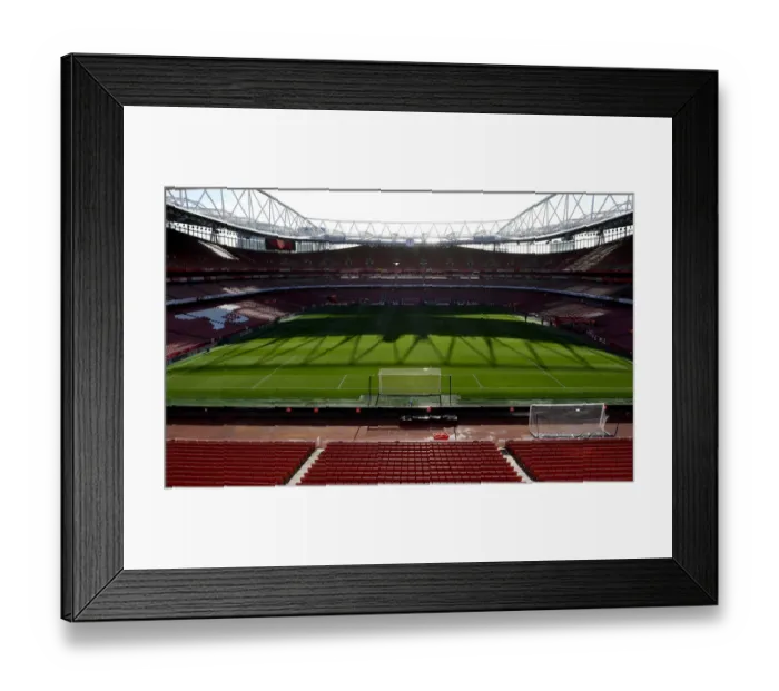 Framed Print : Arsenal at Emirates: Pre-Match Scene vs Sheffield United (Premier League, 2019-20)