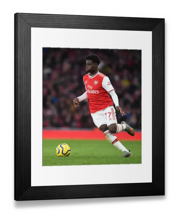 Framed Print : Arsenal's Bukayo Saka in Action: Arsenal vs Sheffield United, Premier League 2019-20 Framed Print : Arsenal's Bukayo Saka in Action: Arsenal vs Sheffield United, Premier League 2019-20