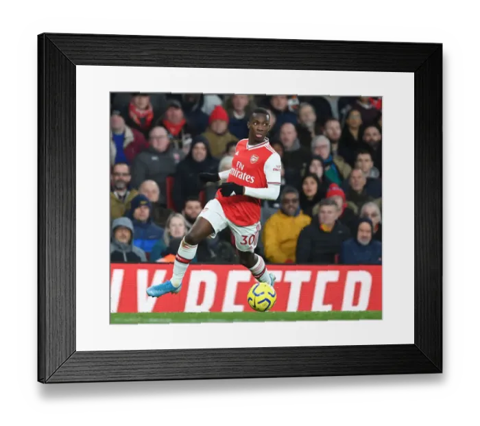 Framed Print : Arsenal's Eddie Nketiah in Action Against Sheffield United - Premier League 2019-2020 Framed Print : Arsenal's Eddie Nketiah in Action Against Sheffield United - Premier League 2019-2020