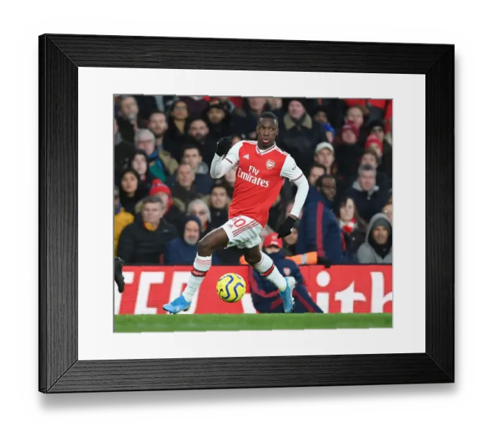 Framed Print : Arsenal's Eddie Nketiah in Action Against Sheffield United - Premier League 2019-2020 Framed Print : Arsenal's Eddie Nketiah in Action Against Sheffield United - Premier League 2019-2020