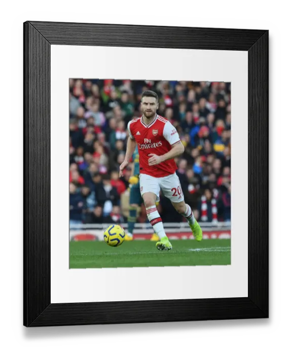 Framed Print : Arsenal's Mustafi in Action Against Sheffield United - Premier League 2019-2020 Framed Print : Arsenal's Mustafi in Action Against Sheffield United - Premier League 2019-2020