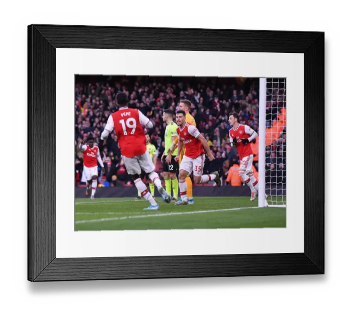 Framed Print : Martinelli's Goal: Arsenal v Sheffield United, Premier League 2019-20 Framed Print : Martinelli's Goal: Arsenal v Sheffield United, Premier League 2019-20