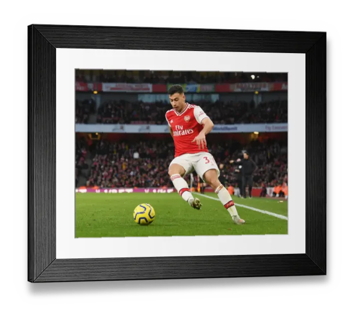 Framed Print : Arsenal's Gabriel Martinelli Shines in Premier League Clash Against Sheffield United Framed Print : Arsenal's Gabriel Martinelli Shines in Premier League Clash Against Sheffield United