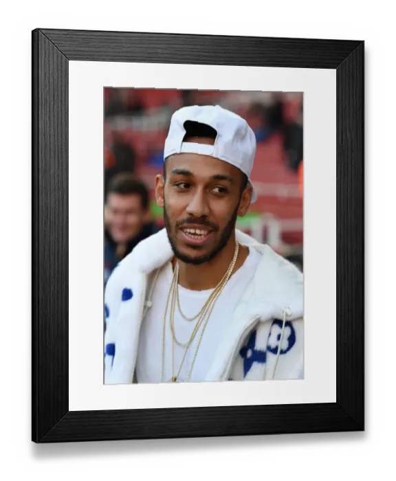 Framed Print : Arsenal's Aubameyang Prepares for Arsenal vs. Sheffield United Clash (Premier League 2019-20) Framed Print : Arsenal's Aubameyang Prepares for Arsenal vs. Sheffield United Clash (Premier League 2019-20)