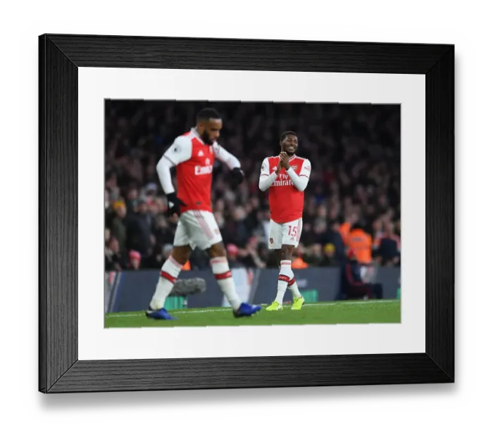Framed Print : Arsenal's Maitland-Niles in Action against Sheffield United (Premier League 2019-20) Framed Print : Arsenal's Maitland-Niles in Action against Sheffield United (Premier League 2019-20)