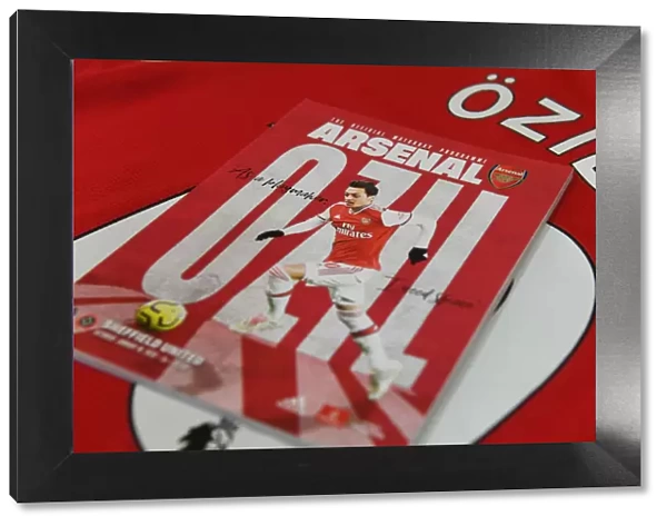 Arsenal vs Sheffield United: Mesut Ozil's Matchday Programme (2019-20)