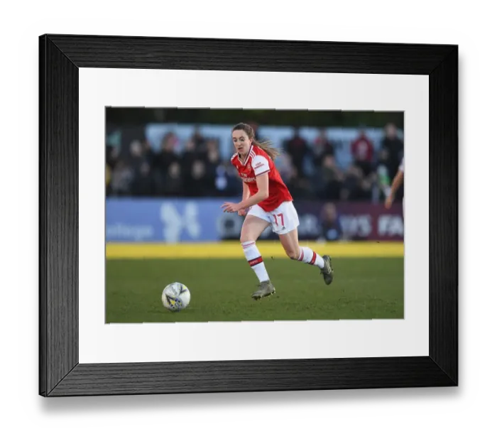 Framed Print : Arsenal v Chelsea - Barclays FA Womens Super League