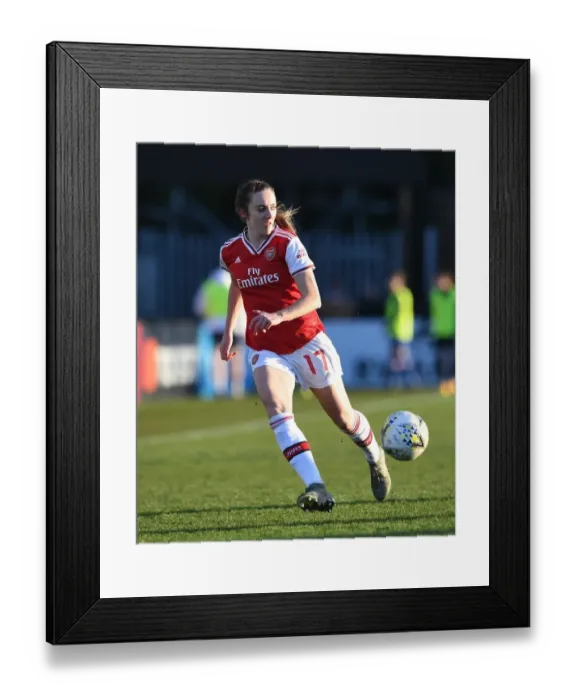 Framed Print : Arsenal Women vs Chelsea Women: FA WSL Clash at Meadow Park (2019-20)
