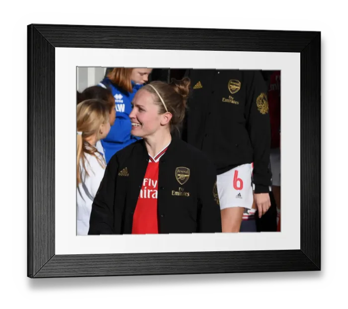 Framed Print : Arsenal's Kim Little Gears Up for FA WSL Clash Against Chelsea Framed Print : Arsenal's Kim Little Gears Up for FA WSL Clash Against Chelsea