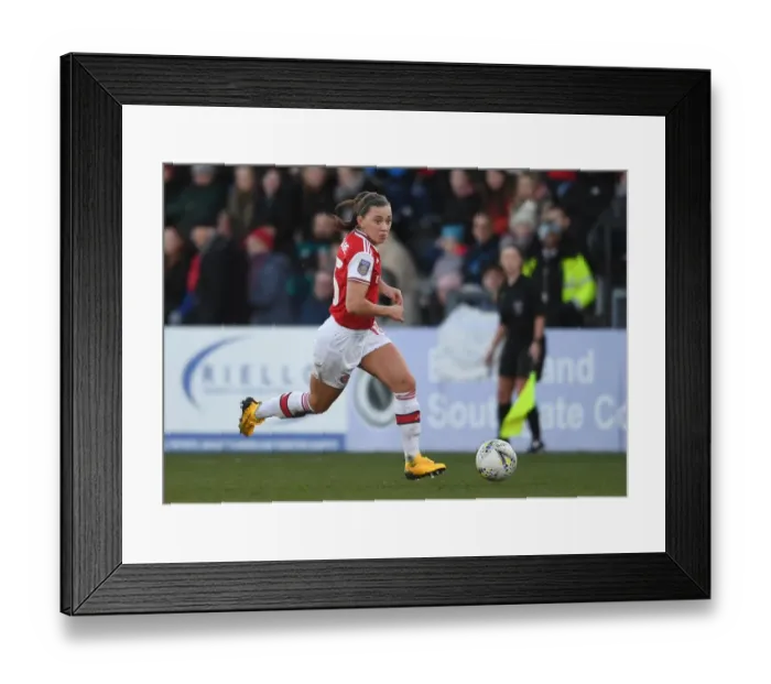 Framed Print : Arsenal's Katie McCabe Shines in FA WSL Clash Against Chelsea at Meadow Park Framed Print : Arsenal's Katie McCabe Shines in FA WSL Clash Against Chelsea at Meadow Park