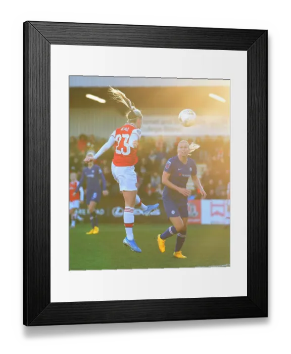 Framed Print : Arsenal Women's Star Beth Mead Scores Against Chelsea in FA WSL Showdown Framed Print : Arsenal Women's Star Beth Mead Scores Against Chelsea in FA WSL Showdown